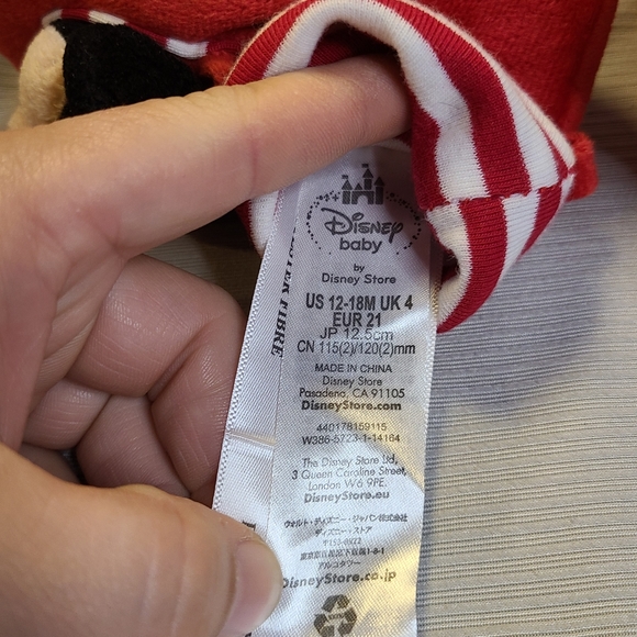 Disney Baby Mickey Mouse Rattle Slippers - Picture 9 of 9